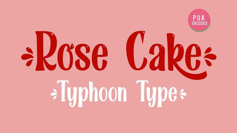 Rose Cake Font › Fontesk