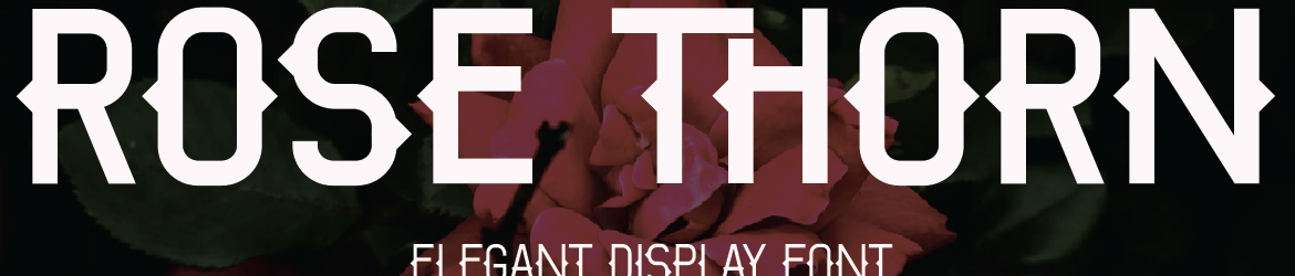 ROSE THORN Font