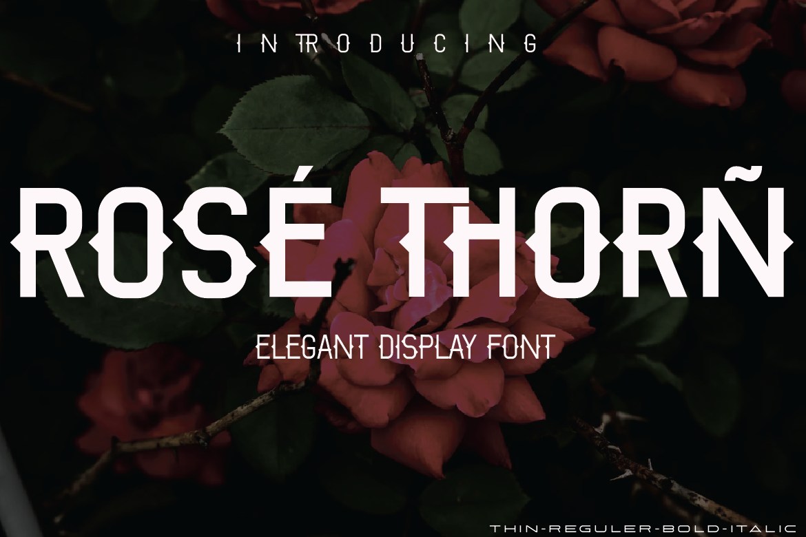 ROSE THORN Font