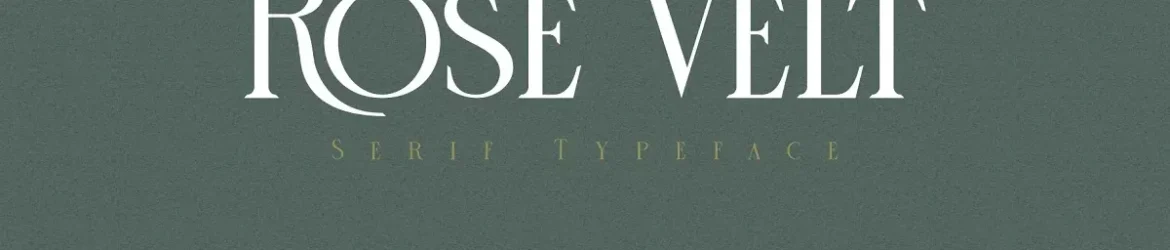 Rose Velt Font