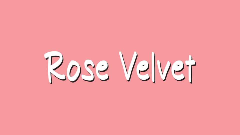 Rose Velvet Font › Fontesk