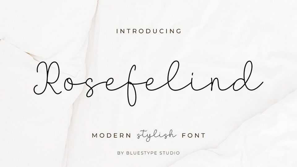Rosefelind Font › Fontesk