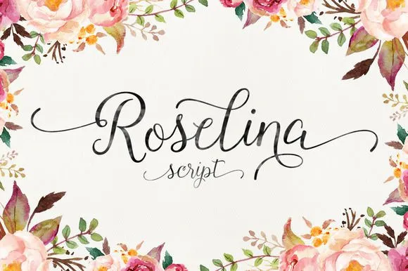 Roselina Script Font