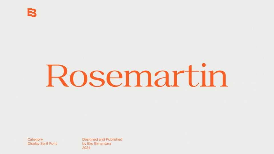 Rosemartin Font › Fontesk
