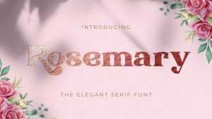 Rosemary Font › Fontesk