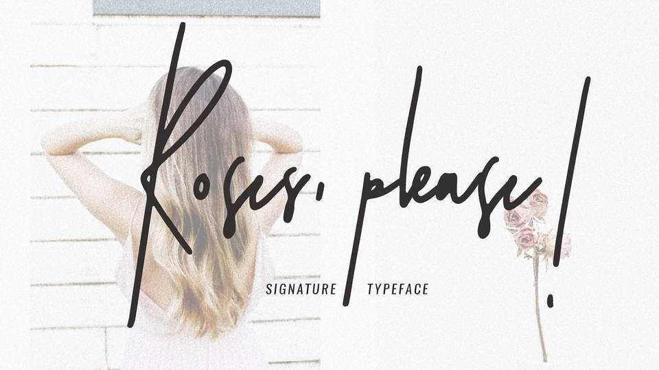 Roses, Please! Font › Fontesk