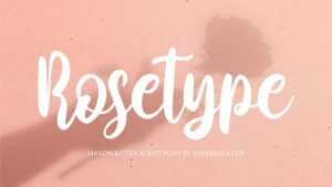 Rosetype Font › Fontesk