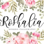 Roshalia Calligraphy Font