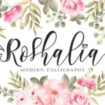 Roshalia Calligraphy Font