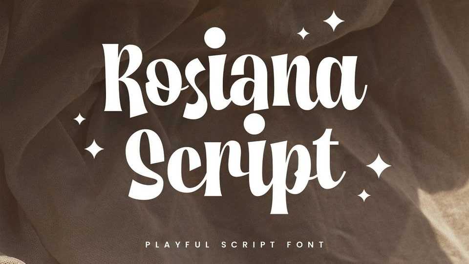 Rosiana Script Font › Fontesk