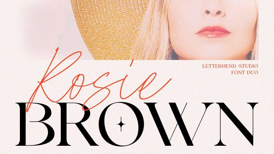 Rosie Brown Font Duo › Fontesk