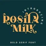 Rosita Milk Font