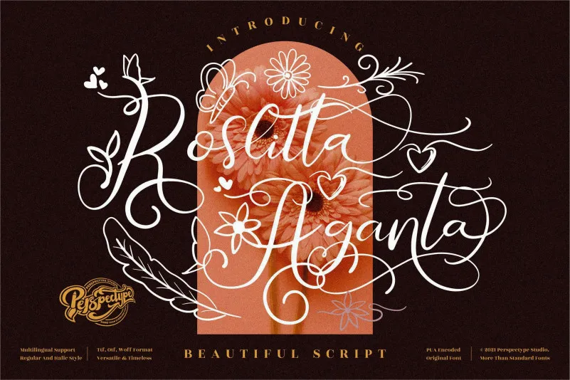 Roslitta Aganta Font