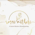 Rossi Mithori Calligraphy Font