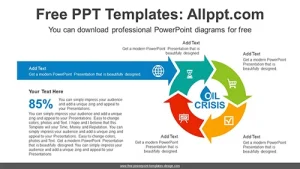 Rotation Arrow Flow PowerPoint Diagram