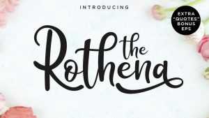 Rothena Script › Fontesk
