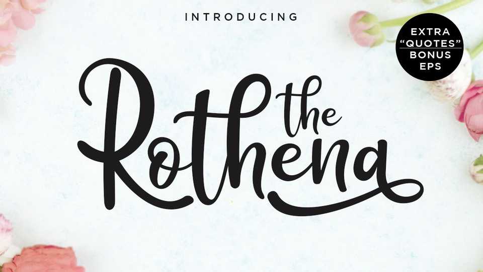 Rothena Script › Fontesk