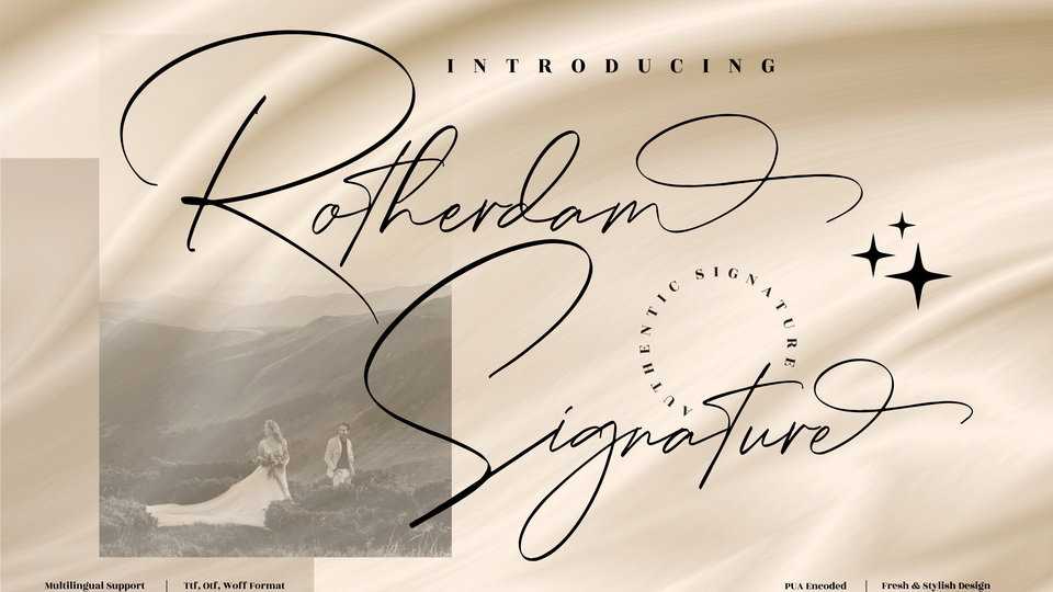 Rotherdam Signature Font › Fontesk