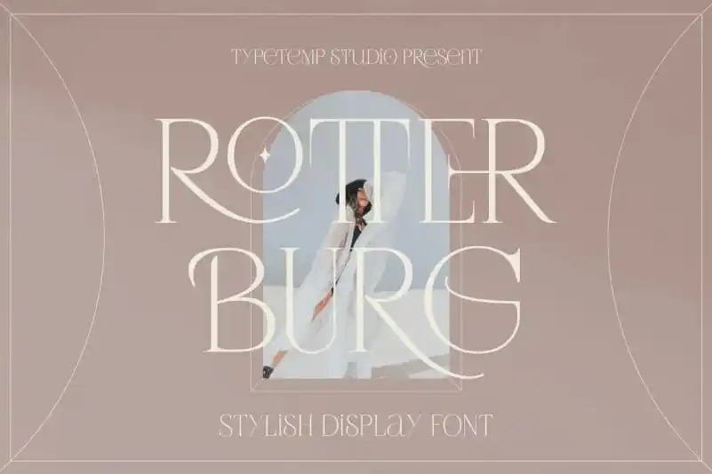 Rotterburg Serif Font