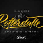 Rotterdalle Script Font