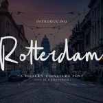 Rotterdam Script Font