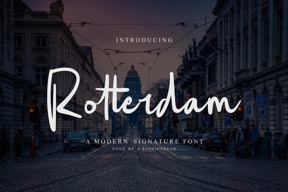 Rotterdam Script Font