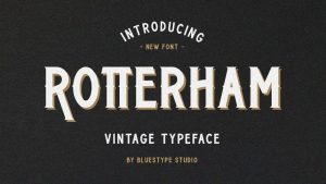Rotterham Font › Fontesk