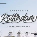 Rottordam Script Font