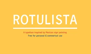 Rotulista Typeface
