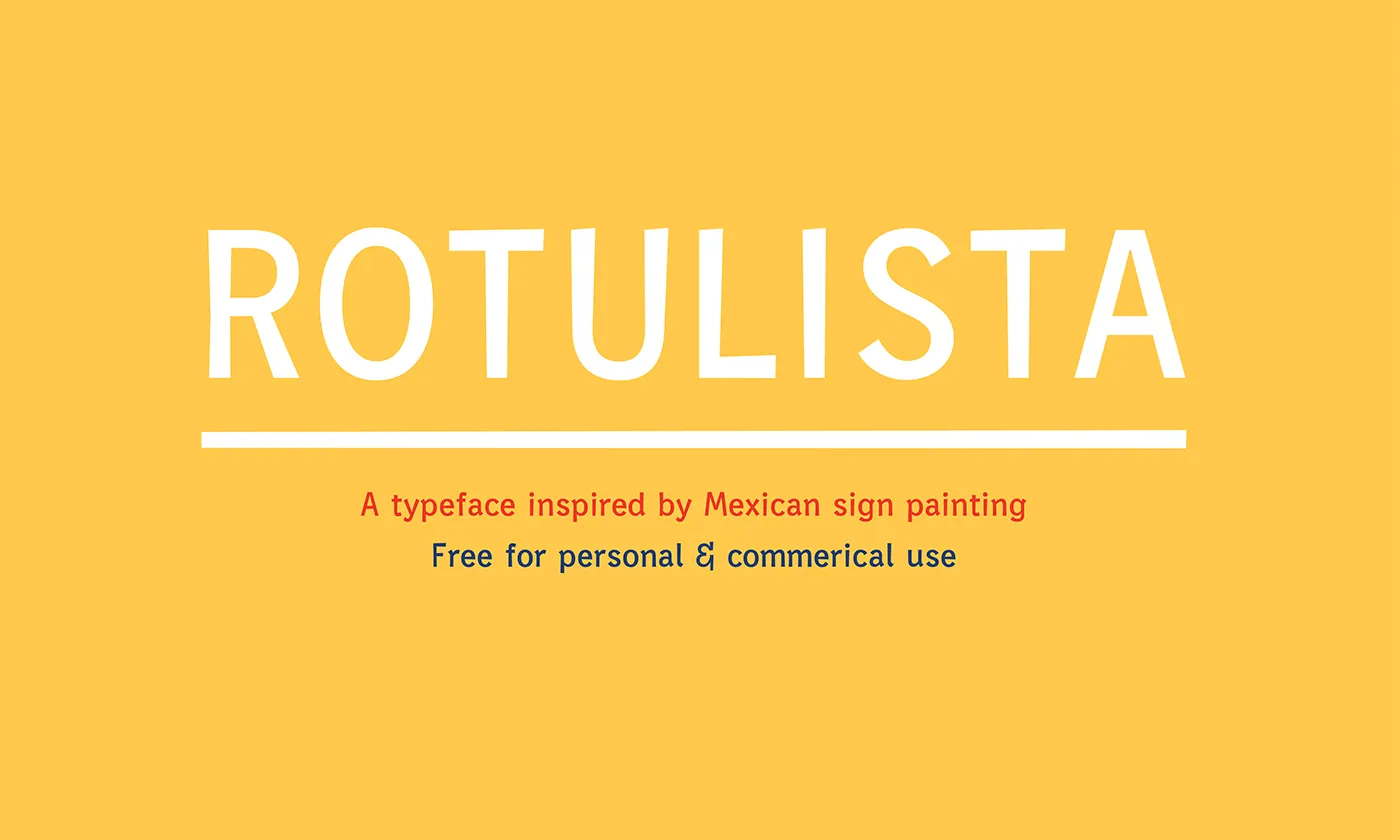 Rotulista Typeface