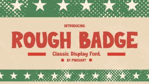 Rough Badge Font › Fontesk