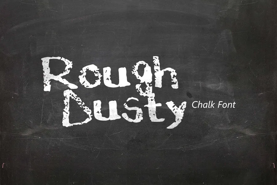 Rough & Dusty Font