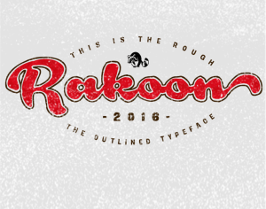 Rough Rakoon Font