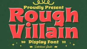 Rough Villain Font › Fontesk