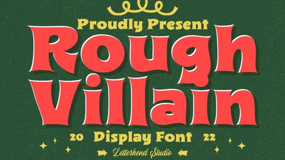 Rough Villain Font › Fontesk