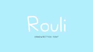 Rouli Font › Fontesk