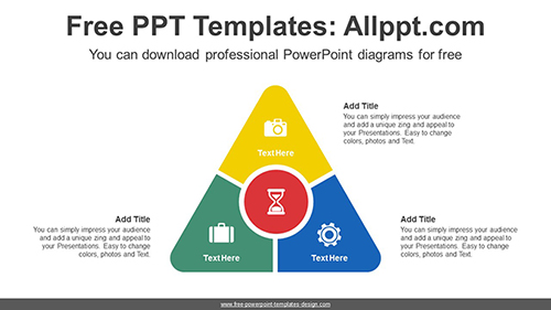 Round Triangle PowerPoint Diagram Template