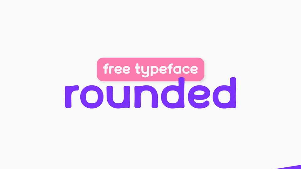 Rounded Font › Fontesk