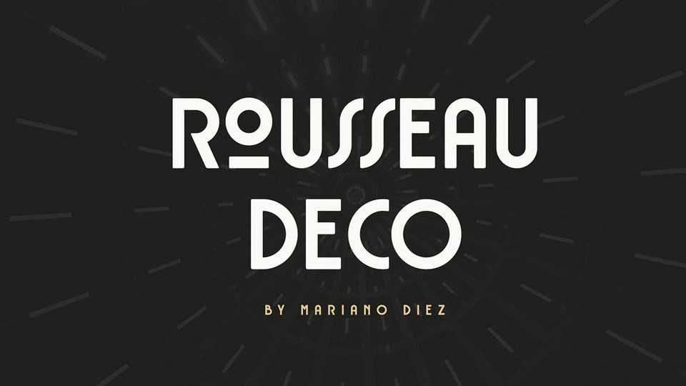 Rousseau Deco Font › Fontesk