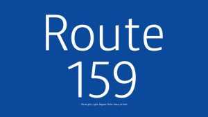 Route 159 Font Family › Fontesk