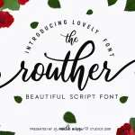 Routher Script Font
