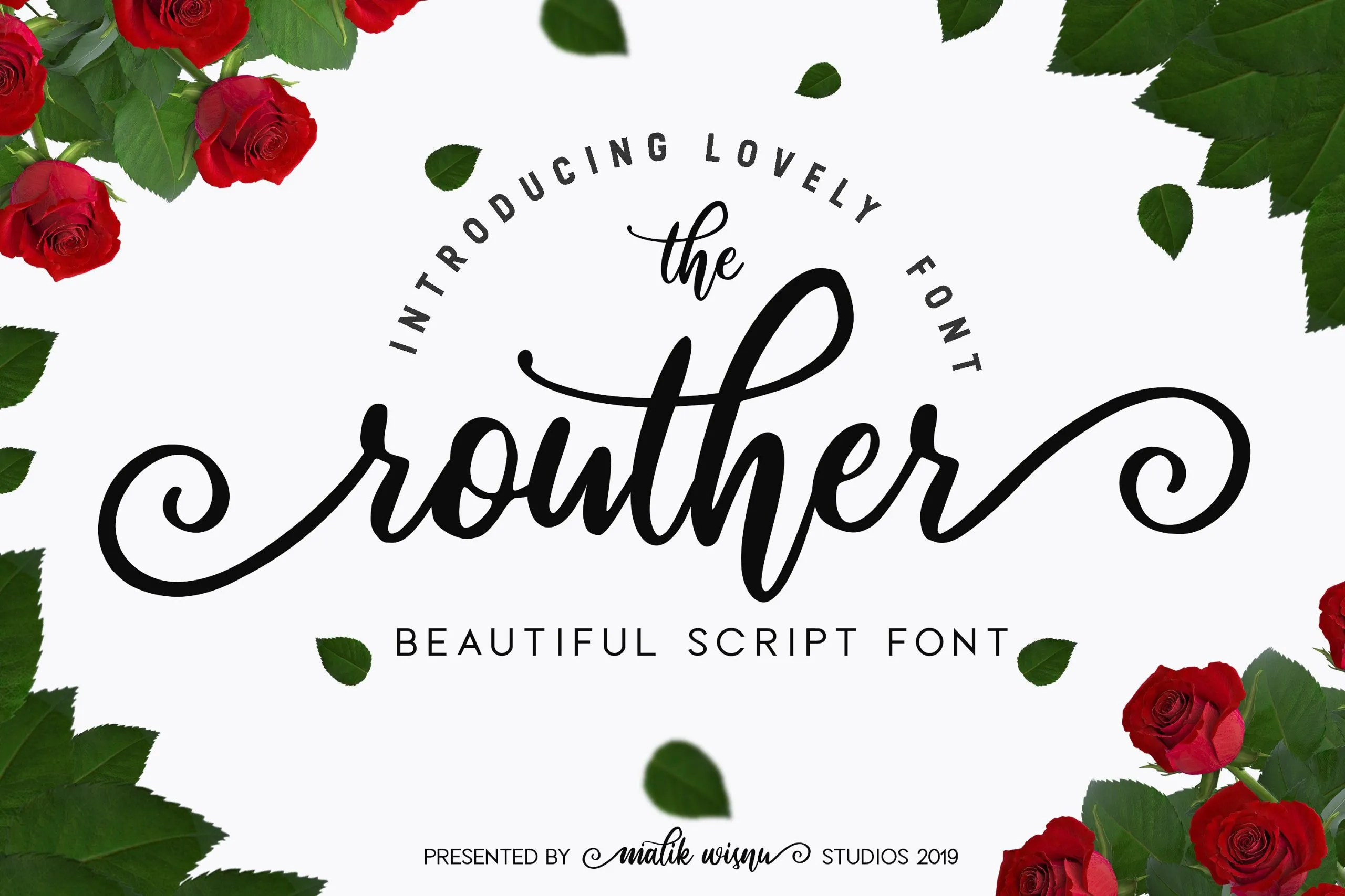 Routher Script Font