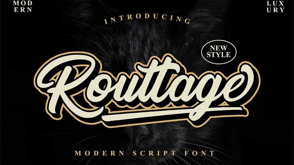 Routtage Font › Fontesk