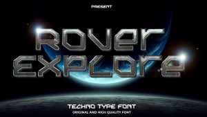 Rover Explore Font › Fontesk