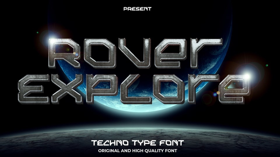 Rover Explore Font › Fontesk