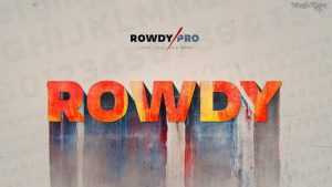 Rowdy Typeface › Fontesk