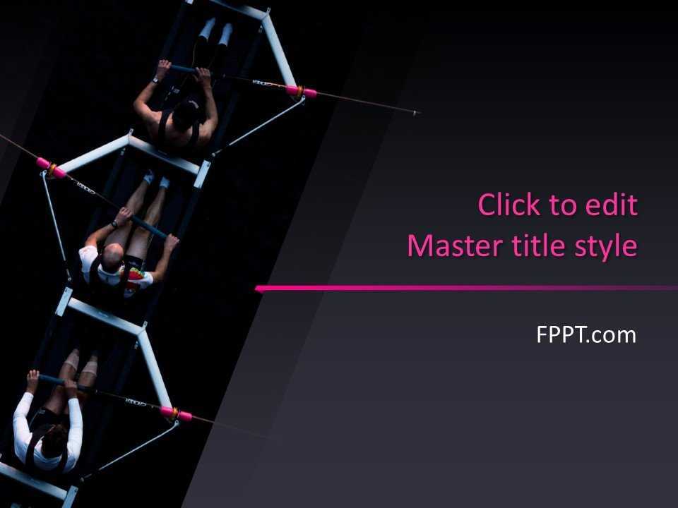 Rowing PowerPoint Template