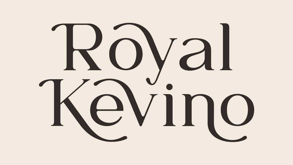 Royal Kevino Font › Fontesk
