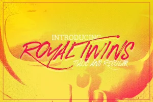 Royal Twins Brush Font