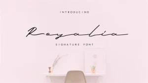 Royalia Signature Font
